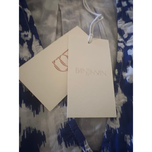 TUCKERNUCK Banjanan IKAT Floral Bluing Pearl Dress NWT Size XS - Picture 12 of 12